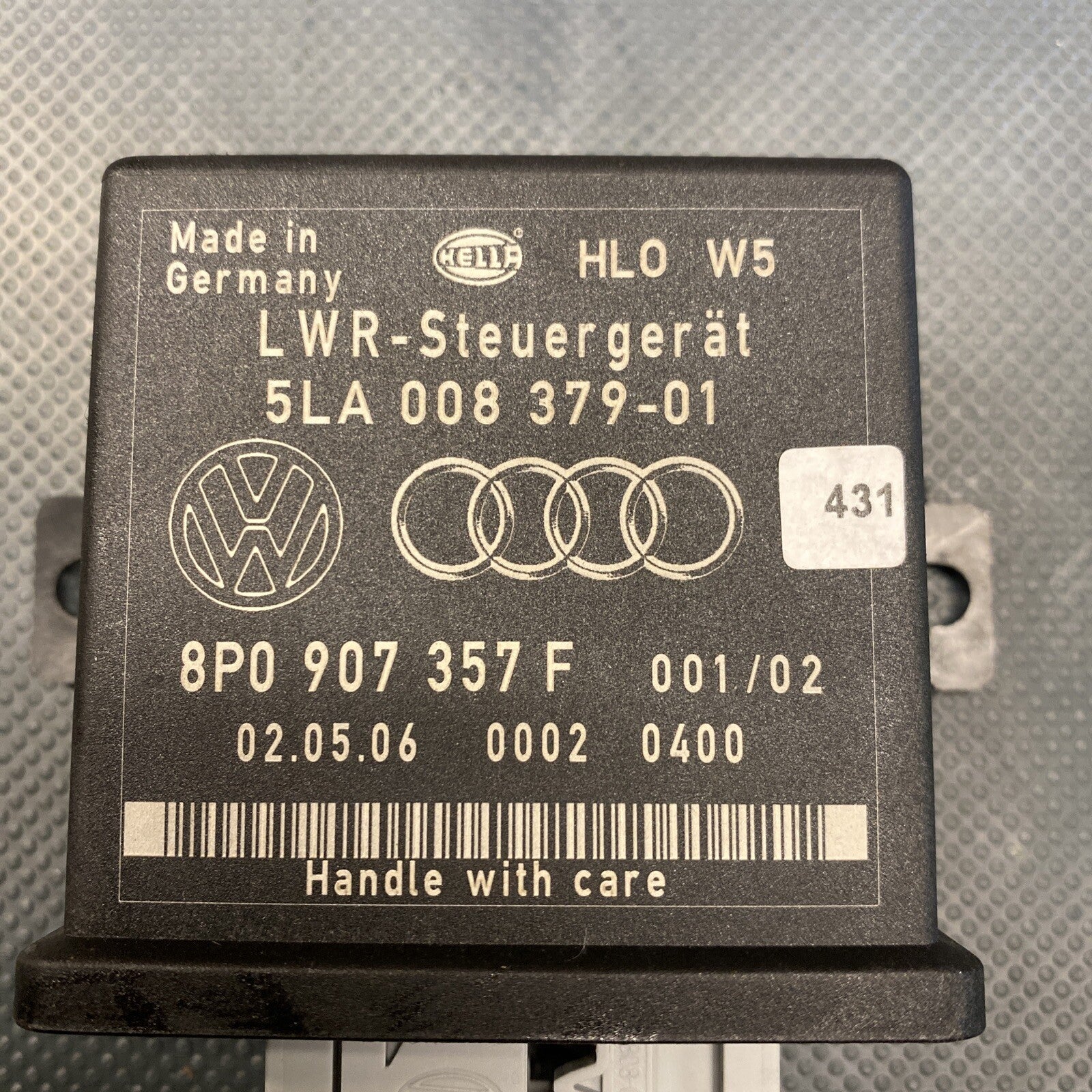 Audi A4 8P A6 C6 Xenon Headlight Range Control ECU  8P0907357F
