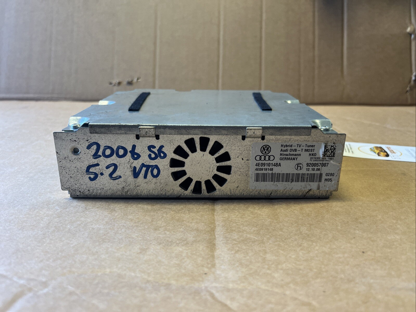 AUDI TV Tuner Module Digital Unit for AUDI A6 C6 A8 D3 4E0910148A.