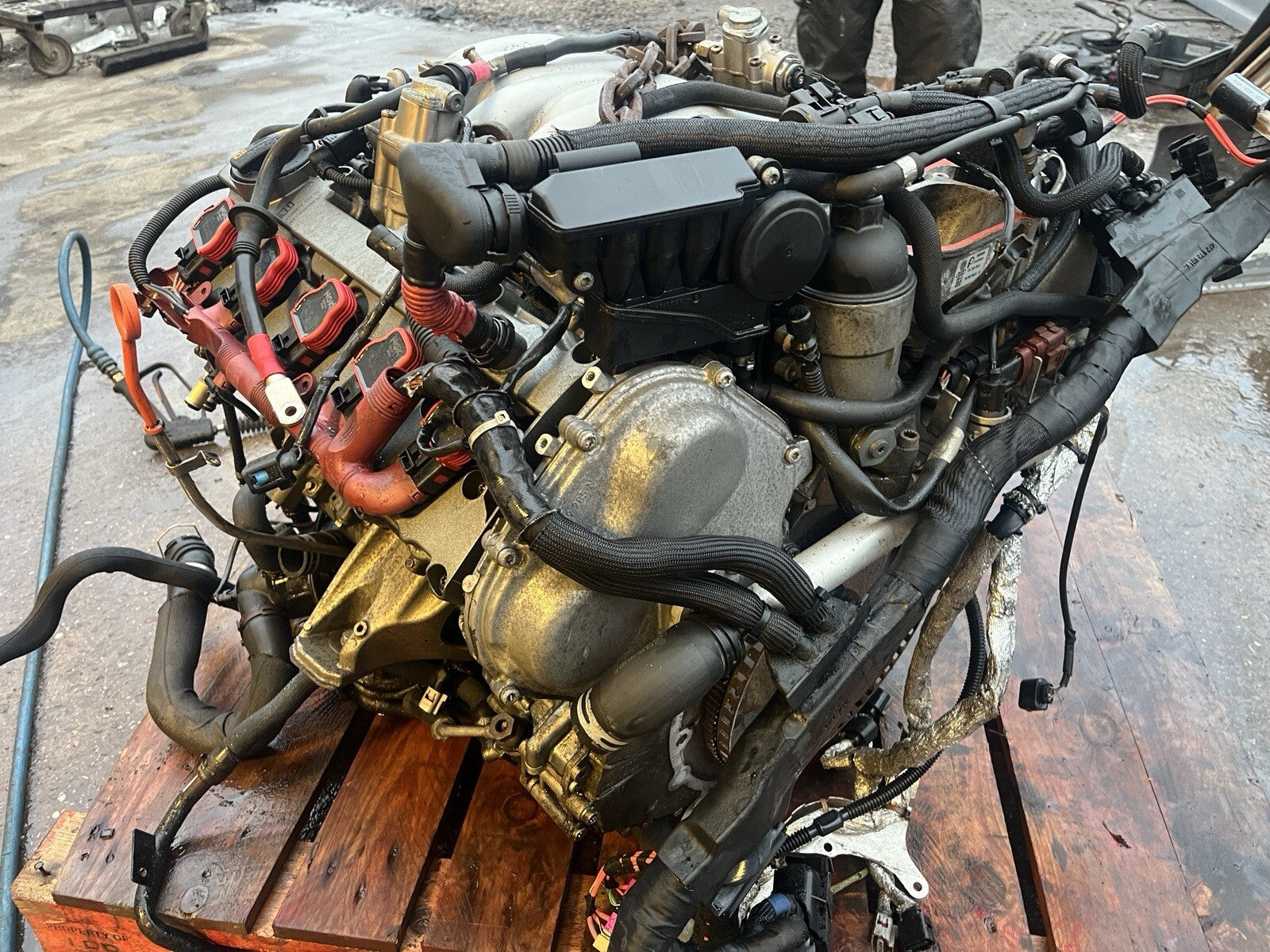 Audi S6 C6 4F COMPLETE ENGINE BXA PETROL 5.2 V10 435HP 145K MILES