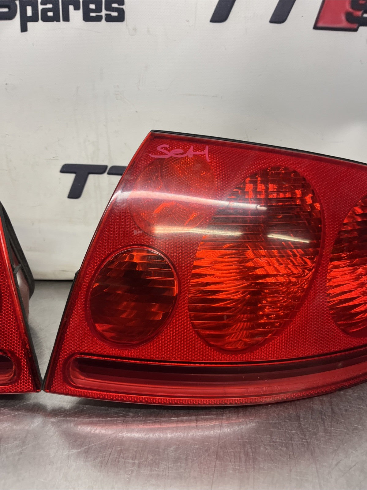 AUDI TT MK1 REAR LIGHTS PAIR 8N 99-06 Late Clear Reverse