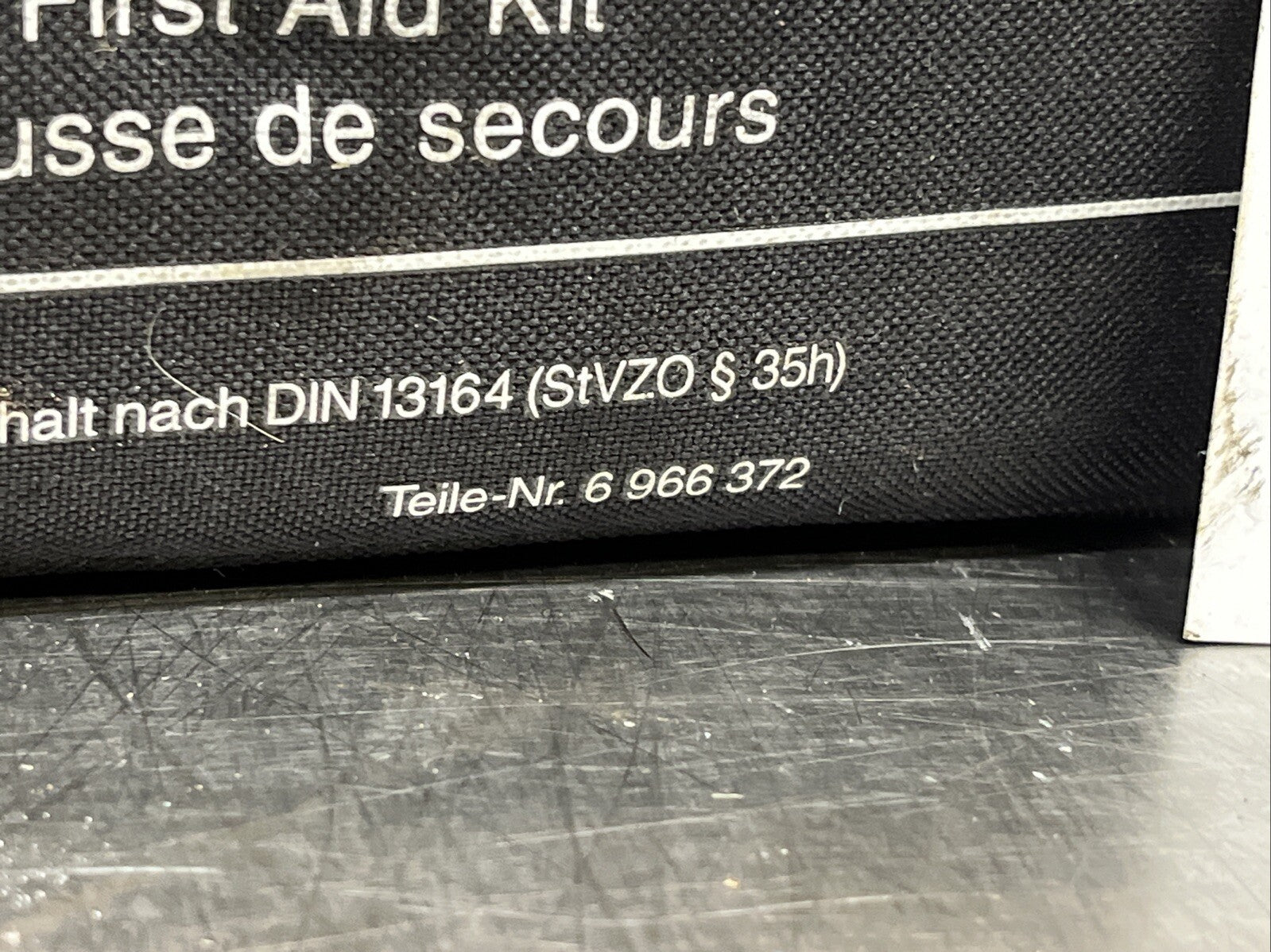 6966372 BMW Universal First Aid Emergency Medical Kit Pouch Set 