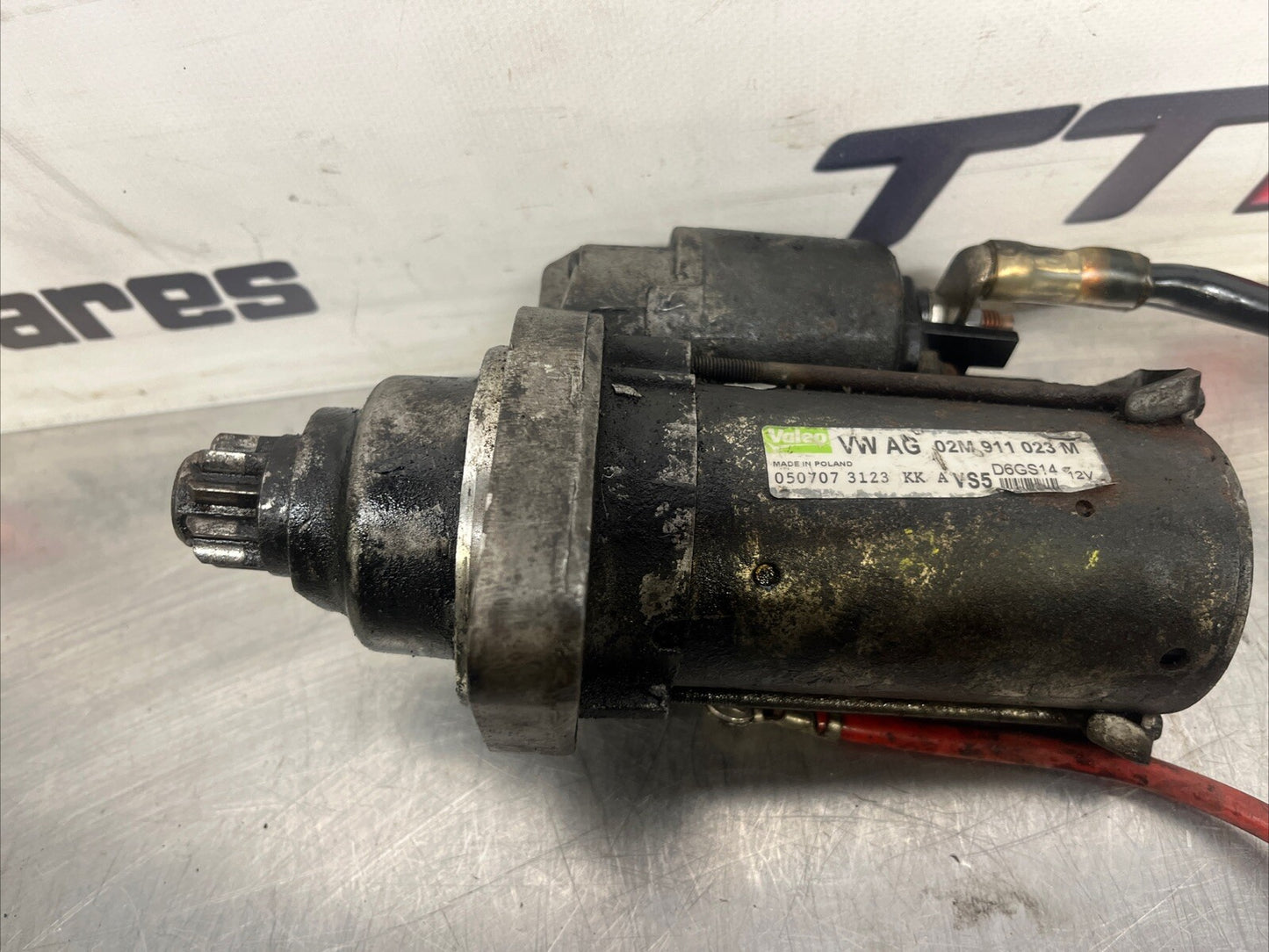 Seat Leon Starter Motor 2.0 Petrol 6 Speed Manual 2007 BWA