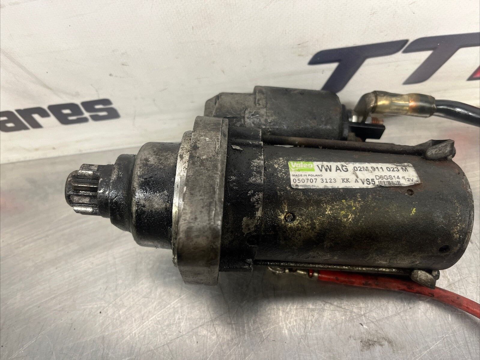 Seat Leon Starter Motor 2.0 Petrol 6 Speed Manual 2007 BWA