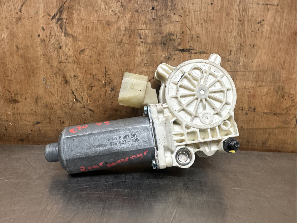BMW X5 E70 2008 WINDOW MOTOR REAR LEFT PASSENGER SIDE NEARSIDE 6967261