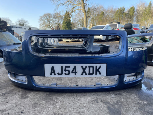 AUDI TT 8N 225 FRONT BUMPER DENIUM BLUE NO WASHER JETS / NO GRILLES