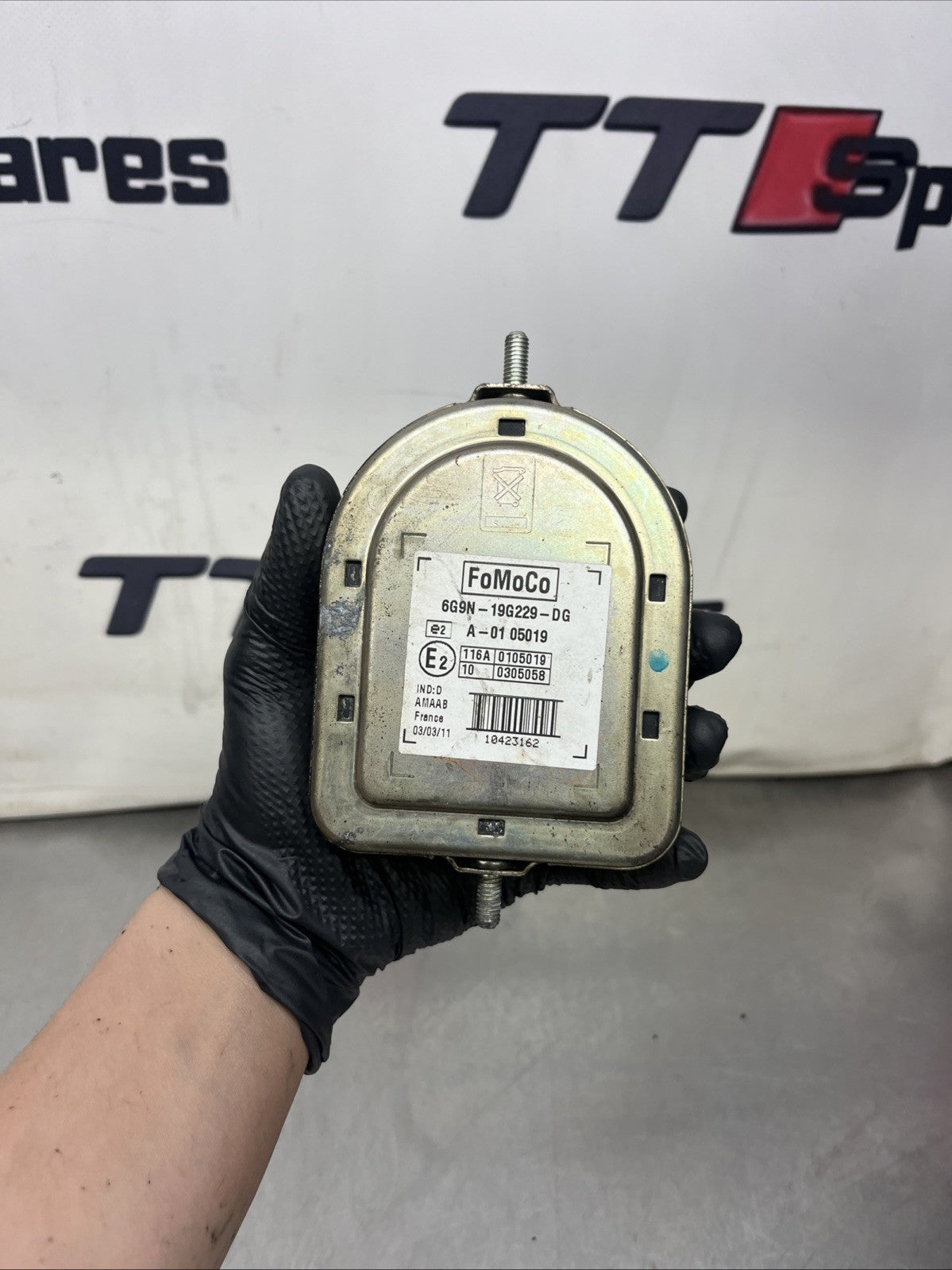 6G9N-19G229-DG RANGE ROVER EVOQUE ANTI THEFT ALARM SIREN HORN SIGNAL L538 2011 