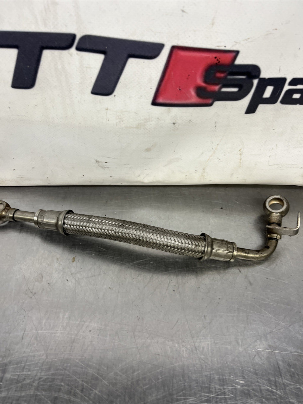 Audi TT 8N Mk1 1.8T BAM K04 Turbo Coolant Feed Pipe 06A121497