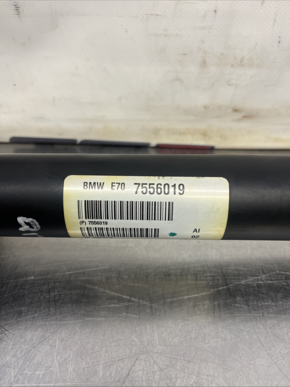 BMW X5 E70 2008 3.0 DIESEL AUTOMATIC PROPSHAFT PROP SHAFT 7556019