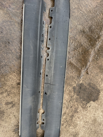 BMW E70 X5 SILL COVERS Pair ALUMINIUM FOOT PLATE