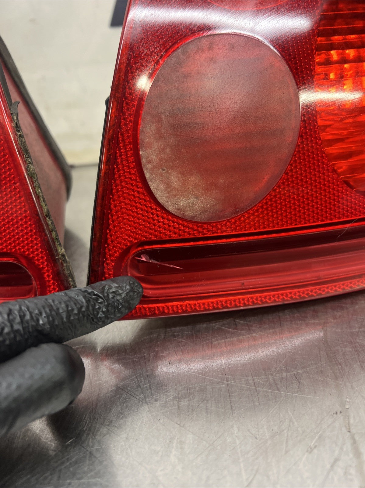 AUDI TT MK1 REAR LIGHTS PAIR 8N 99-06 Late Clear Reverse