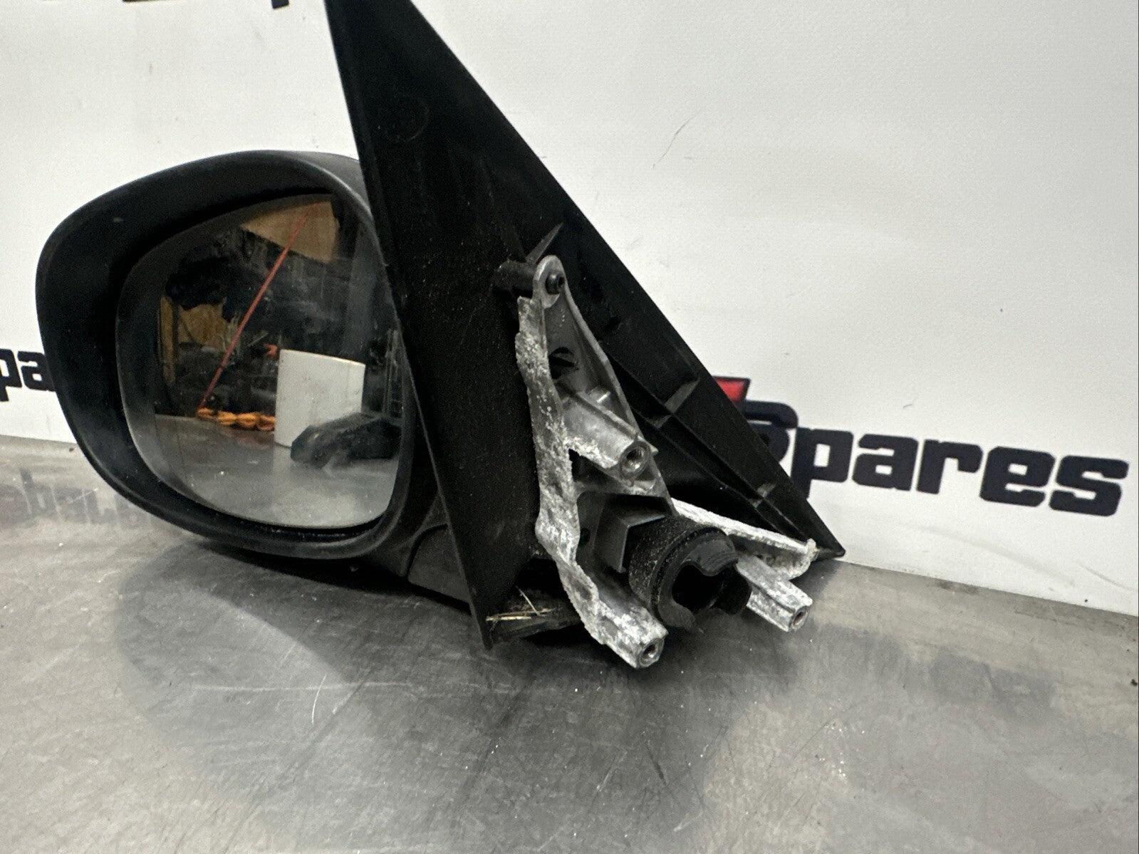 7182695 2010 BMW 3 SERIES E90 318D PASSENGER LEFT SIDE WING MIRROR BLACK 