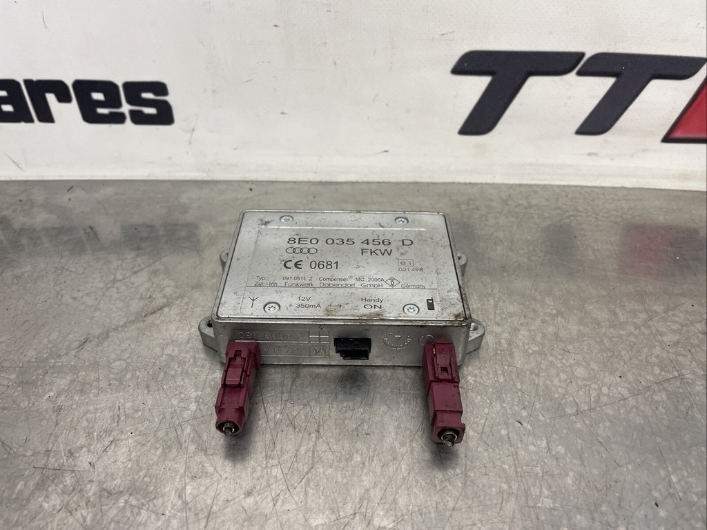 8E0035456D AUDI TT HANDSFREE TELEPHONE AMPLIFIER MODULE  MK2 2007 - 2011