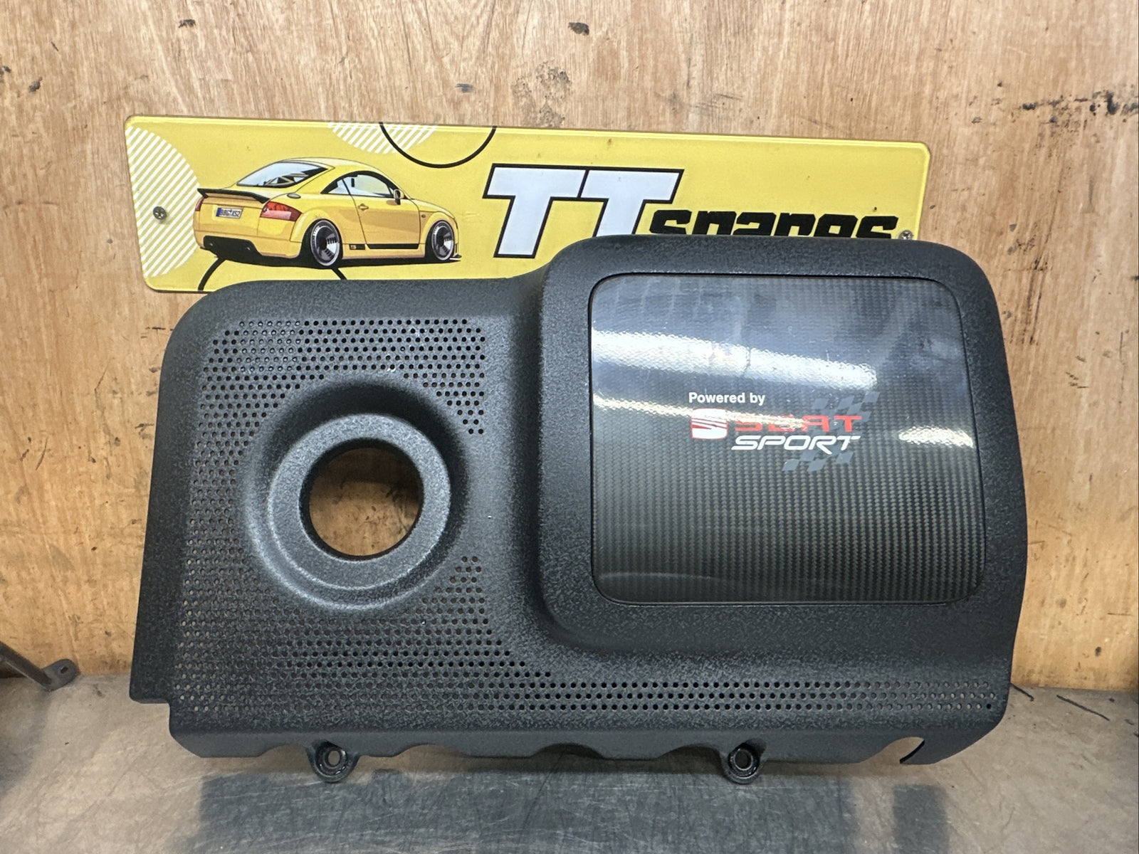 seat leon mk1 cupra r engine cover carbon 1.8t bam amk 