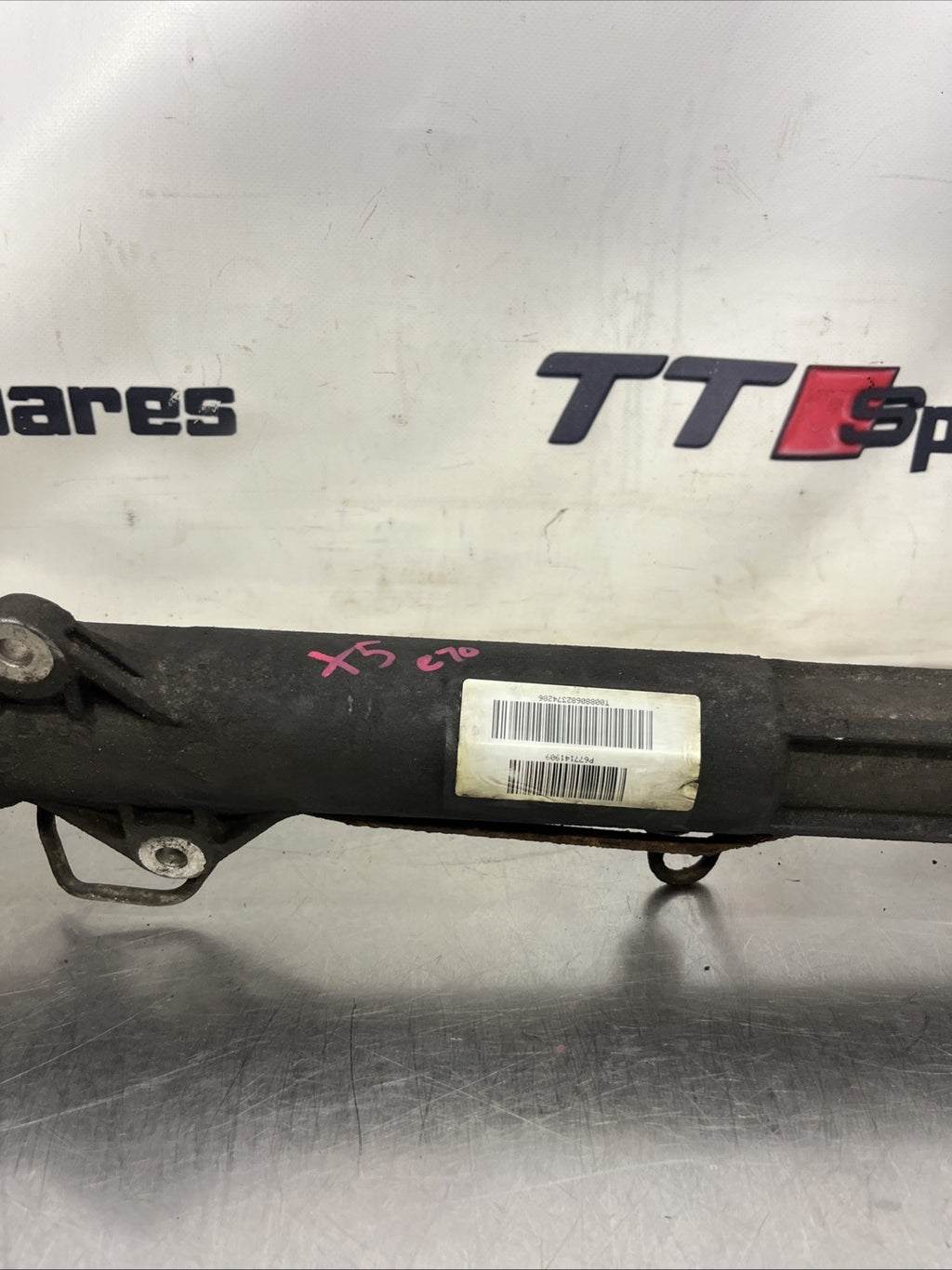 BMW X5 E70 X6 E71 3.0d 3.5d Power Steering Rack P677141909 2007-2014 - Used