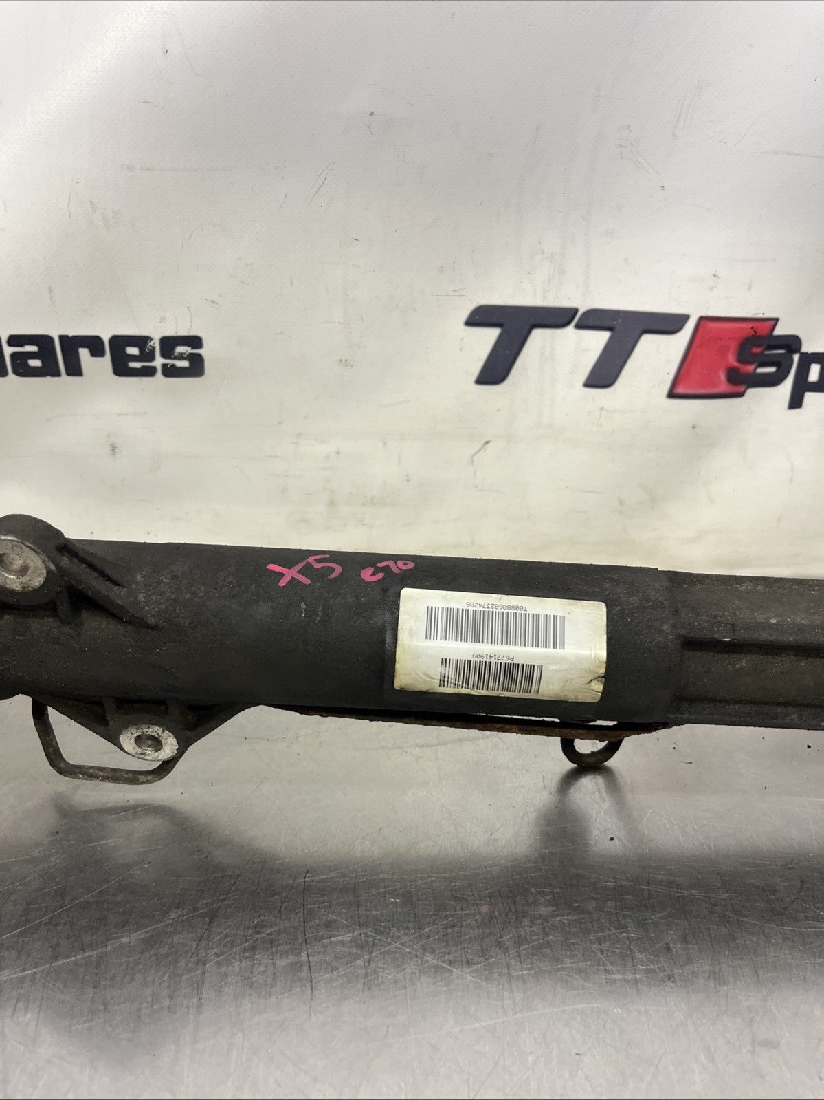 BMW X5 E70 X6 E71 3.0d 3.5d Power Steering Rack P677141909 2007-2014 - Used