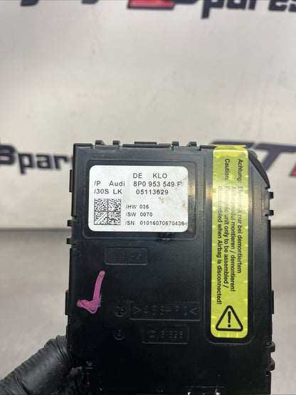 AUDI R8 STEERING COMBINATION MODULE 2007 TO 2015 8P0953549F