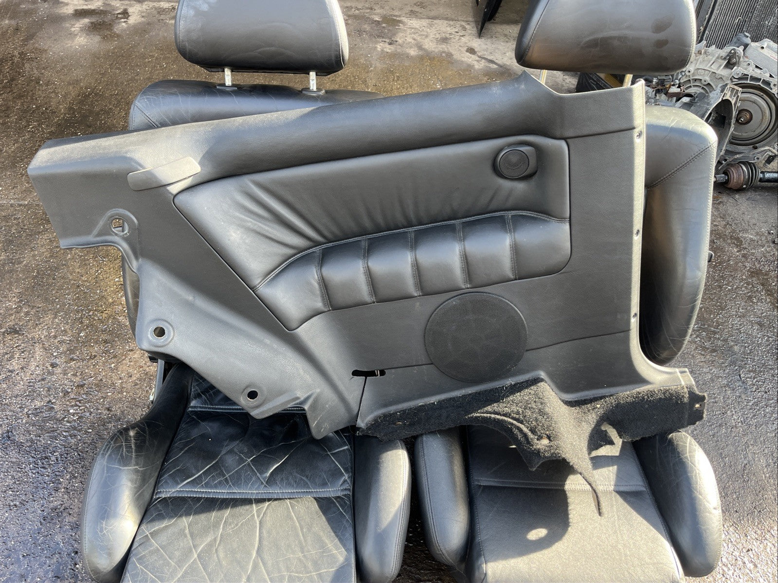 Mk3 Golf Vr6 Leather Interior in Black NO FRONT SEATS