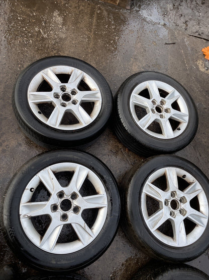 AUDI A3 8P 2004-13 SET OF 4 X 16” ALLOY WHEELS & TYRES 205/55 R16 8P0601025AN