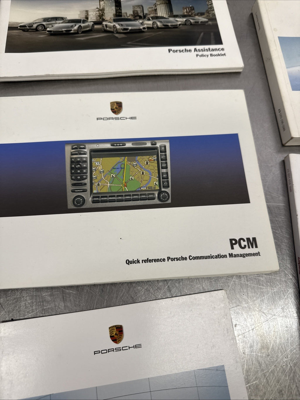 PORSCHE BOXSTER & S 987  (2004 - 2008) OWNERS MANUAL HANDBOOK & WALLET