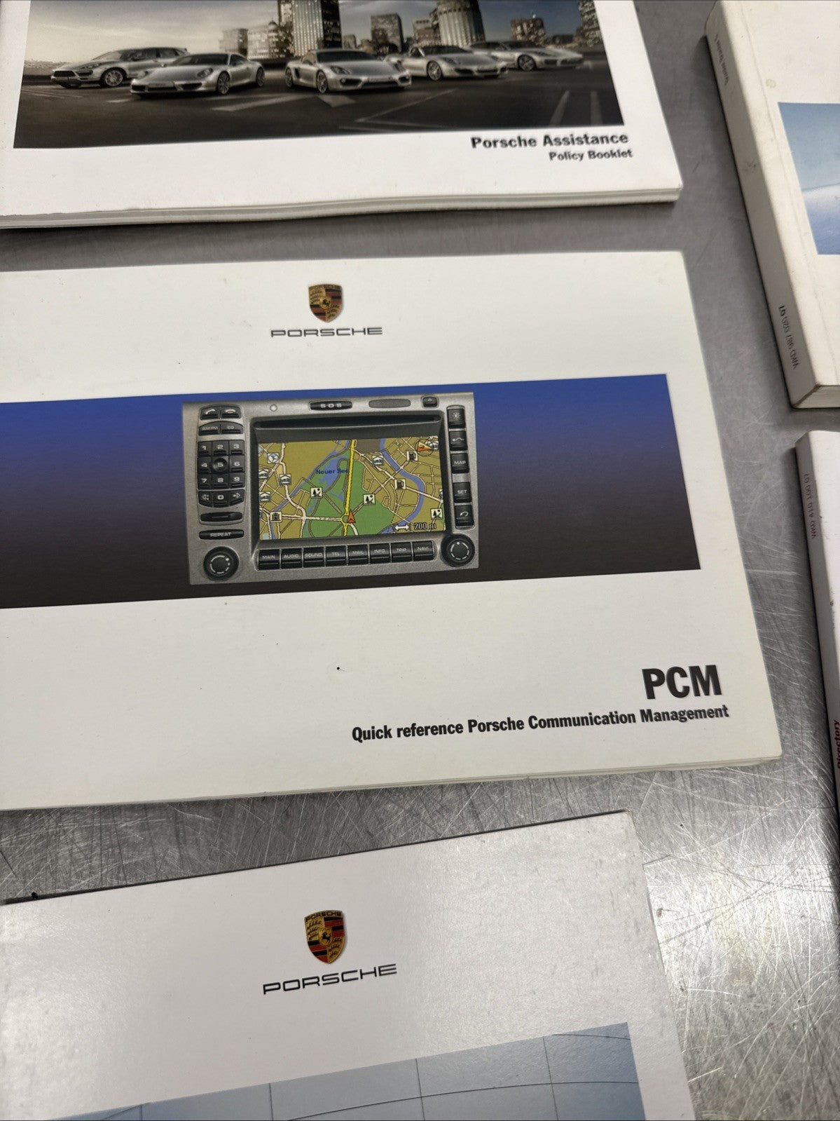 PORSCHE BOXSTER & S 987  (2004 - 2008) OWNERS MANUAL HANDBOOK & WALLET
