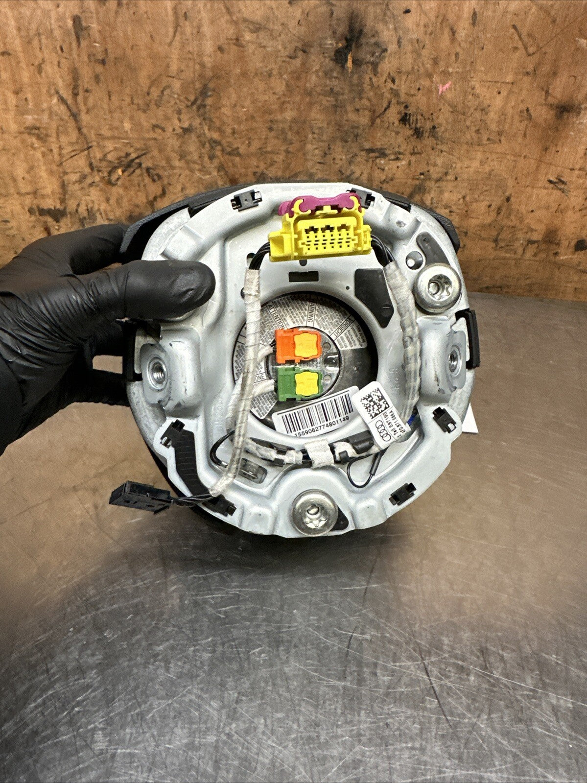 4F0880201BA AUDI A6 S6 C6 STEERING WHEEL A BAG 