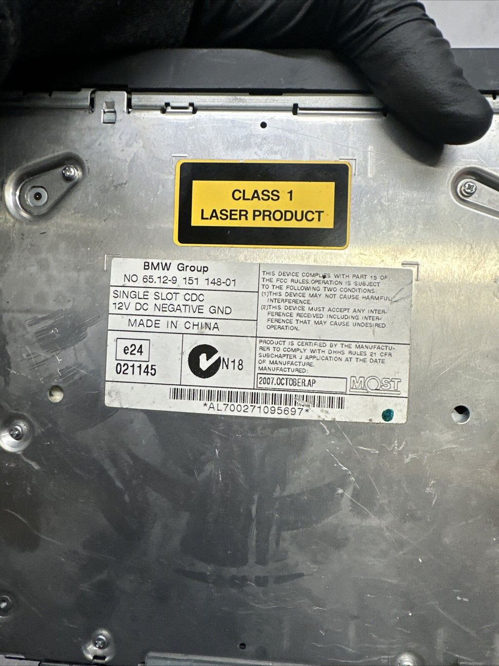GENUINE BMW MINI R56 R55 CD Changer Unit 9151148