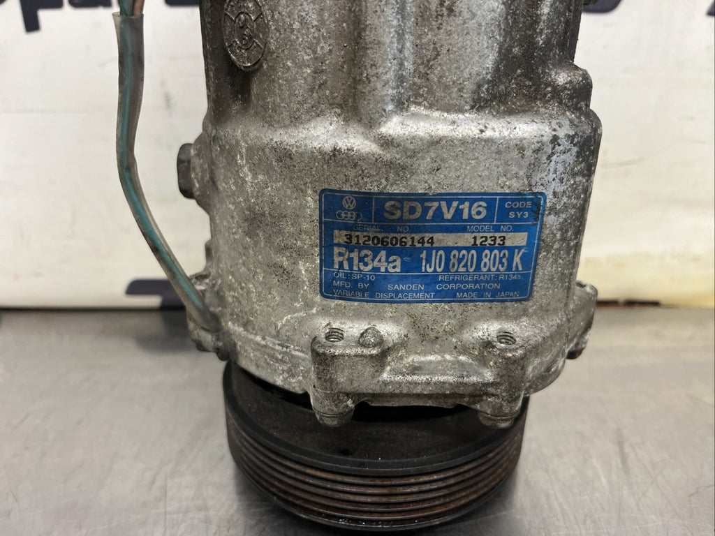 98-06 AUDI TT Mk1 (8N) 1.8L Petrol AIR CON A/C COMPRESSOR PUMP