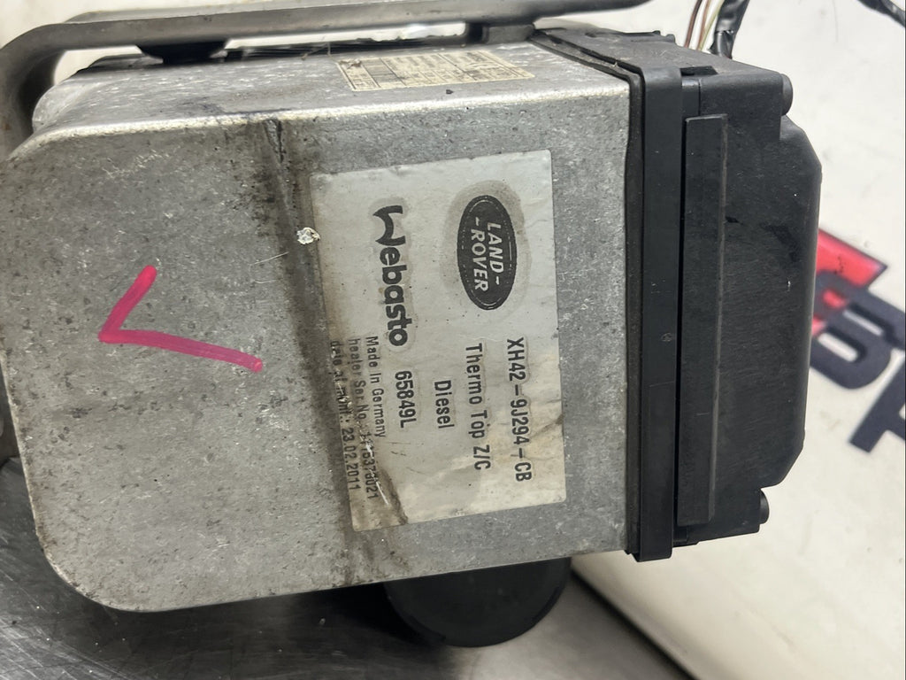 2011 RANGE ROVER VOGUE L322 4.4 Webasto Water Pre-Heater XH42-9J294-CB