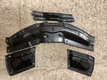 8n7802117 AUDI TT 8n FWD FULL UNDERSIDE SUPPORT SET POWDERCOATED EXHAUST MOUNT