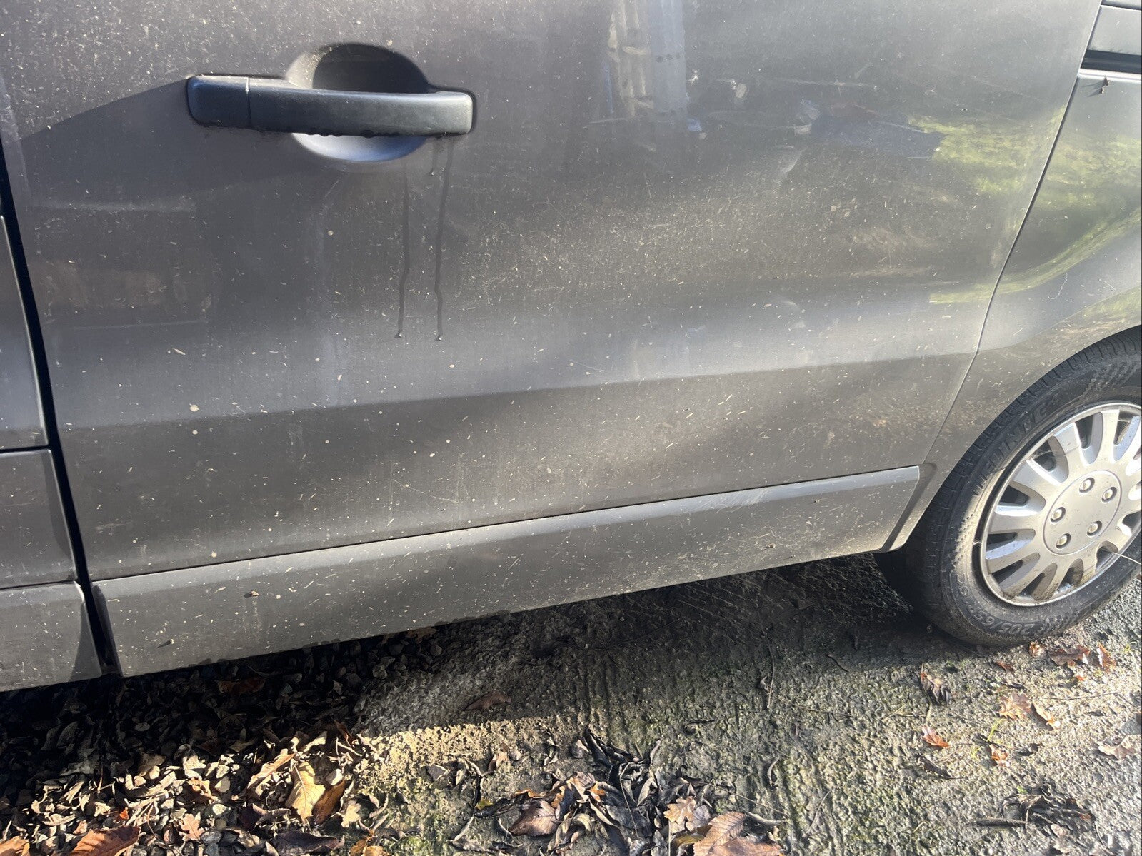 VAUXHALL VIVARO TRAFIC NV300 2014-2019 SIDE LOAD DOOR (PASSENGER SIDE) L192 Grey
