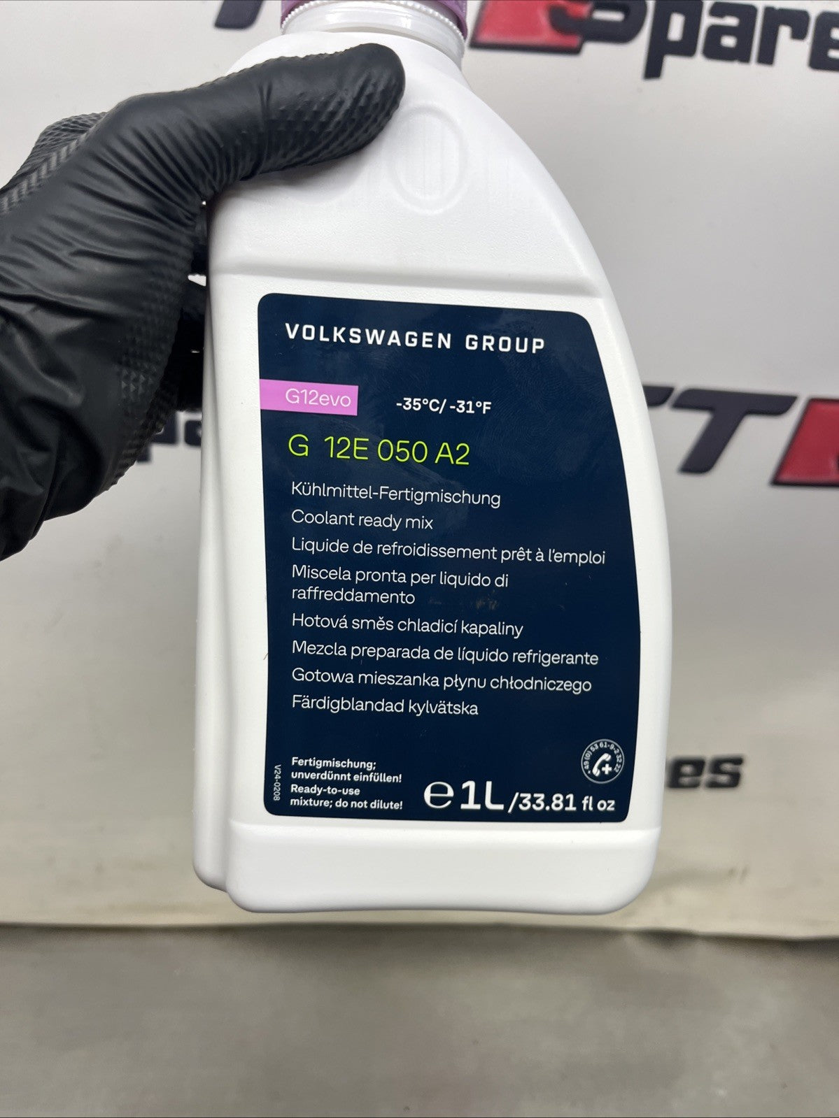 New Genuine Audi Volkswagen Seat Skoda G12 Evo Coolant 1L G12E050A2