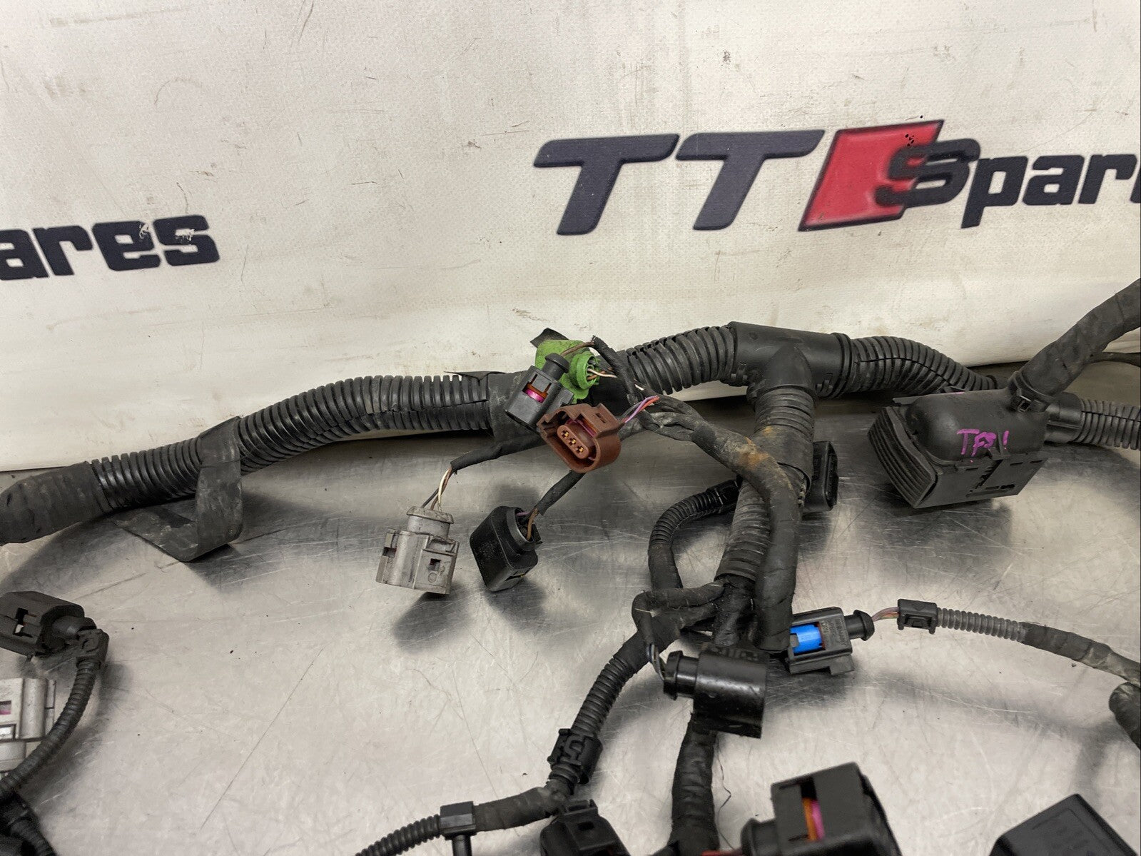 VW GOLF MK5 GTI 2.0 TFSI PETROL DSG AUTO BWA AXX ENGINE WIRING LOOM CABLE K03  