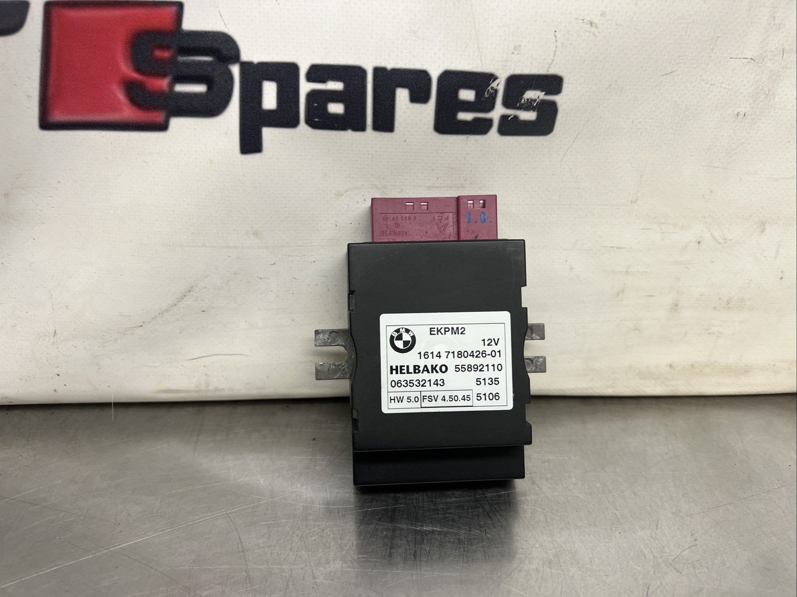 PBMW 5 SERIES E61 5DR FUEL PUMP CONTROL MODULE P/N: 55892110