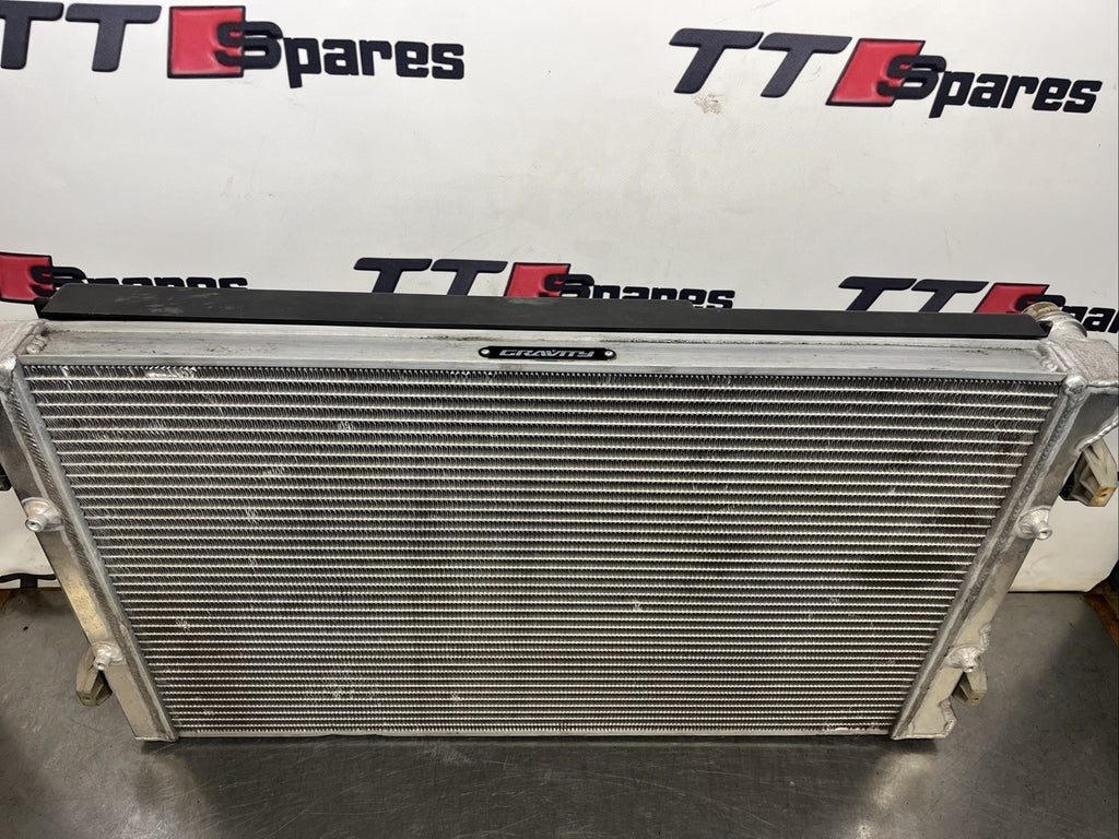 42mm ALUMINIUM ALLOY SPORT RADIATOR RAD FOR AUDI A3 8L S3 TT 1.8T QUATTRO 225BHP