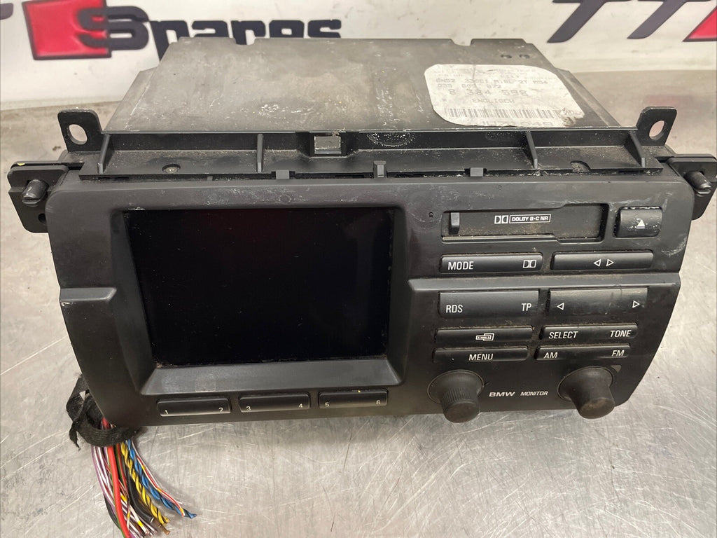 BMW E46 3 Series STEREO CASSETTE PLAYER RADIO 1999 on NAVI HEAD UNIT 8384598
