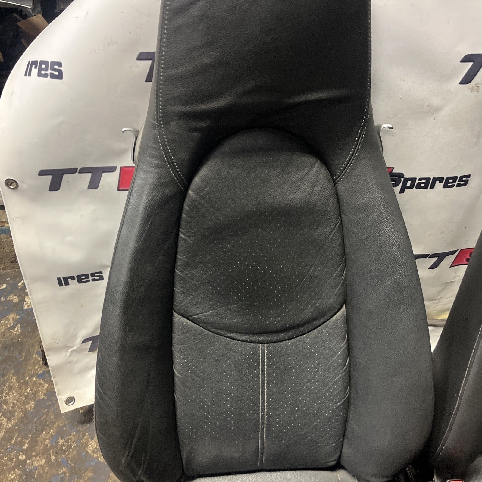 PAIR OF 2005-2013 987 987.2 PORSCHE CAYMAN BOXTER WING BACK FRONT SEATS 2 DOOR
