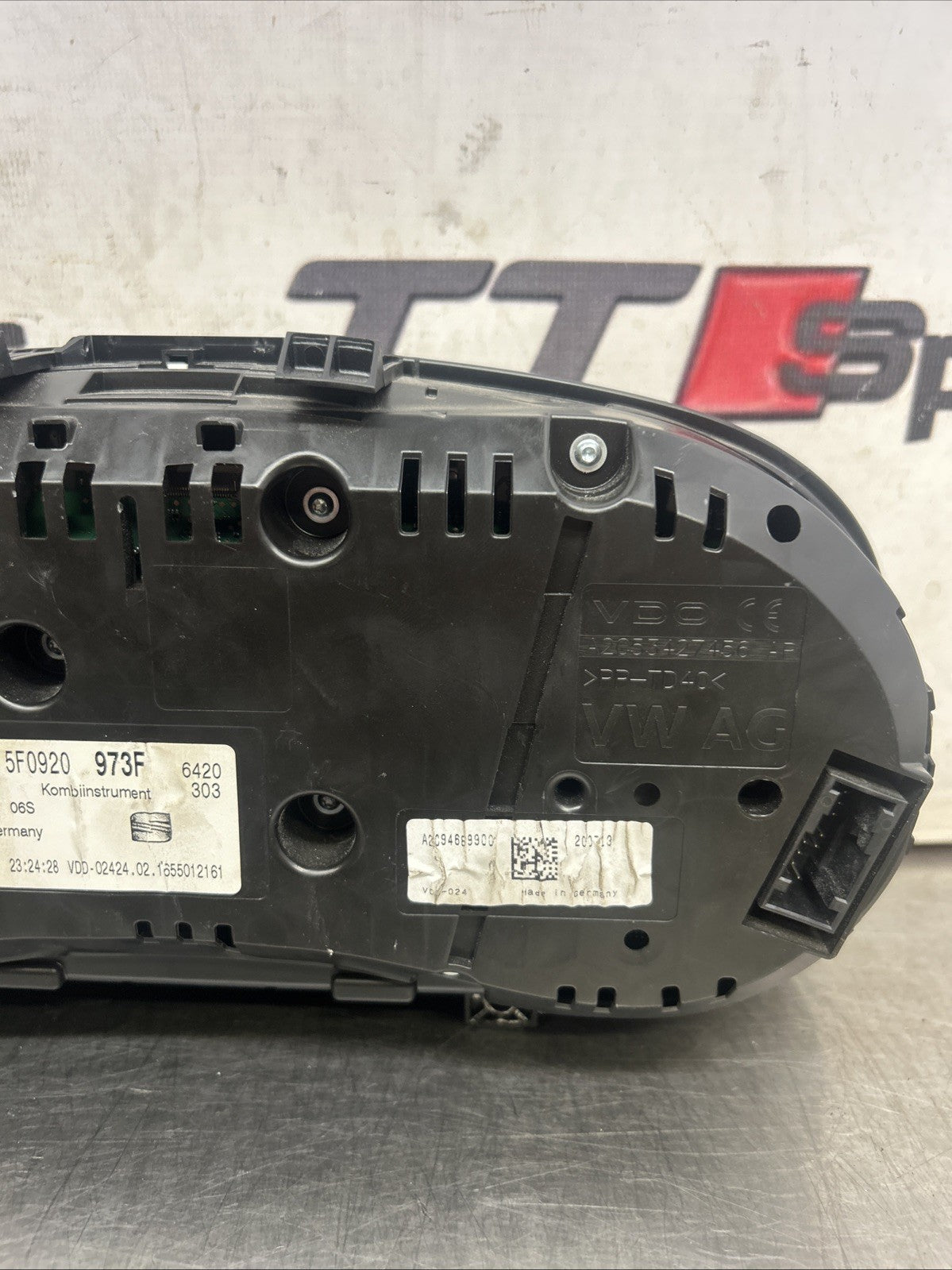 2013-2017 SEAT LEON MK3 CUPRA INSTRUMENT CLUSTER SPEEDOMETER CLOCK 5F0920973F