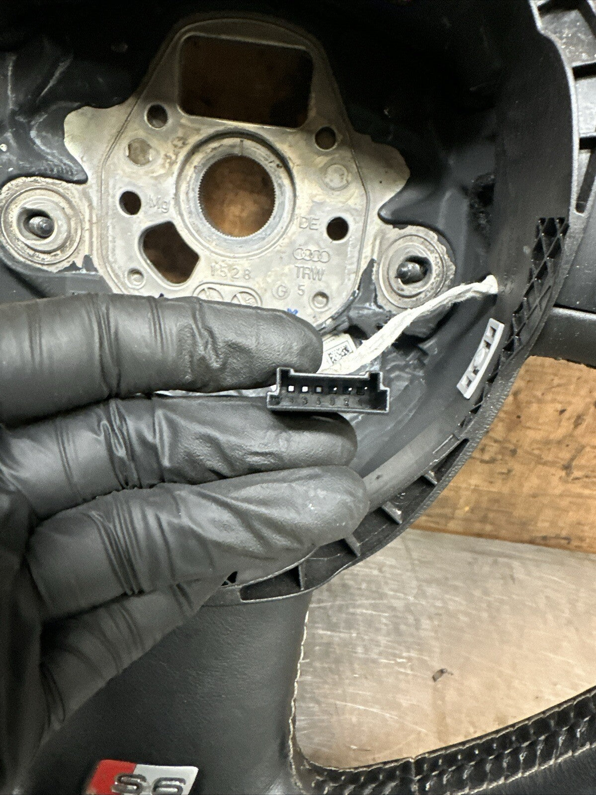 2006 AUDI S6 MULTIFUNCTION SPORT STEERING WHEEL 4F0419091AF