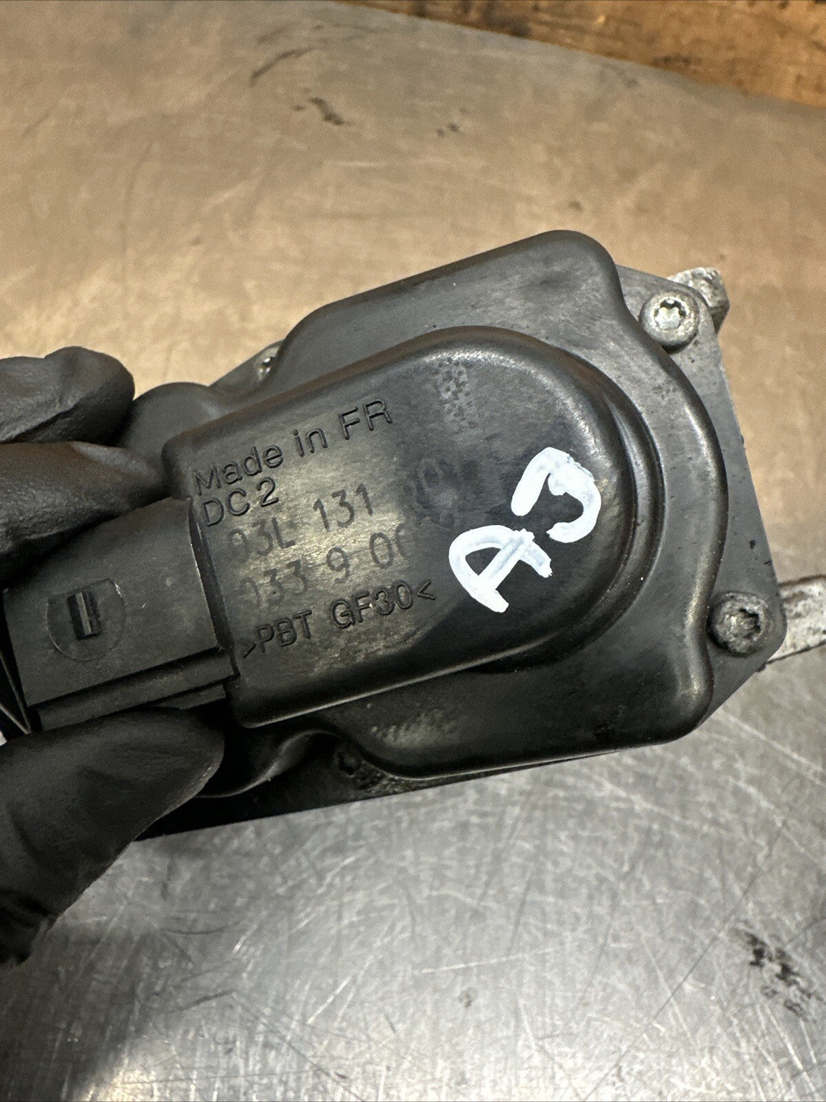 AUDI A3 8P 2008 2.0 DIESEL EGR VALVE 03L131501E - 65592708       #28A