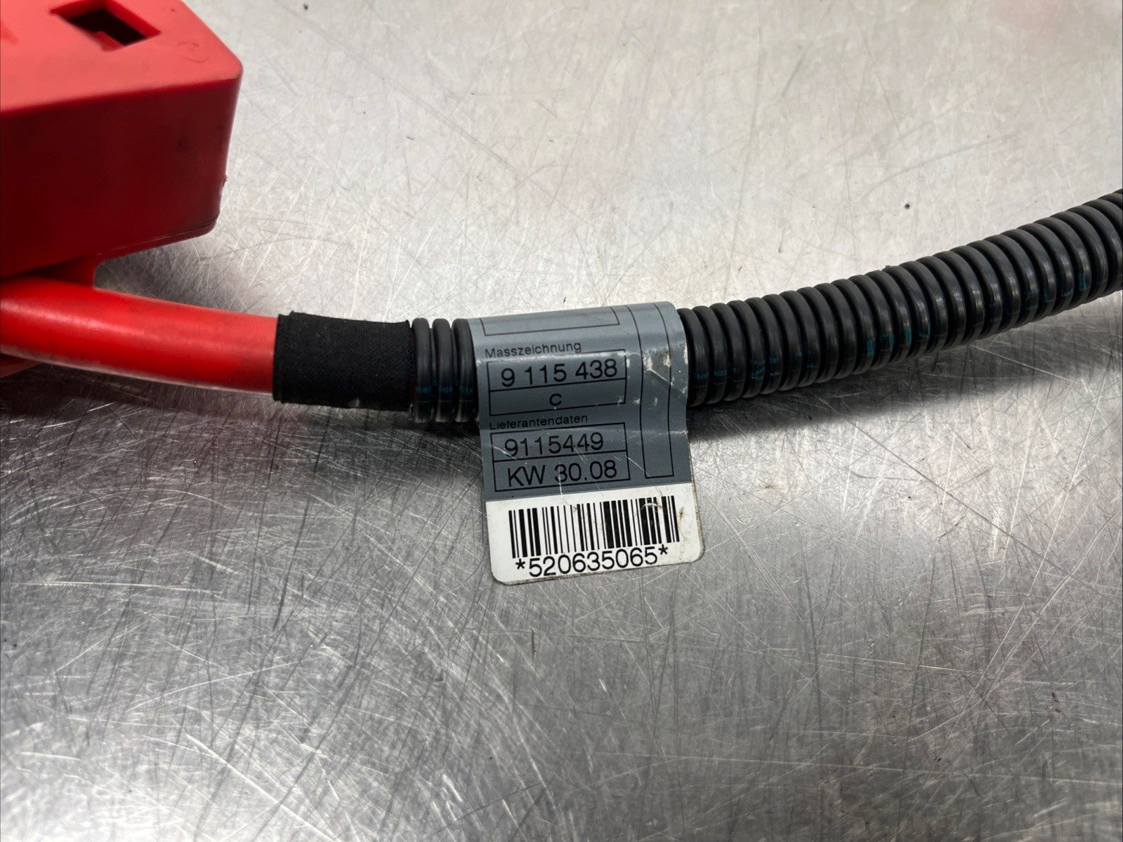 BMW X5 E70 POSITIVE CURRENT BATTERY CABLE 10304410 9217003 9217004