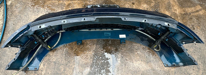 AUDI TT 8n mk1 3.2 V6 COMPLETE FRONT BUMPER + GRILLS WASHER JETS MORO BLUE