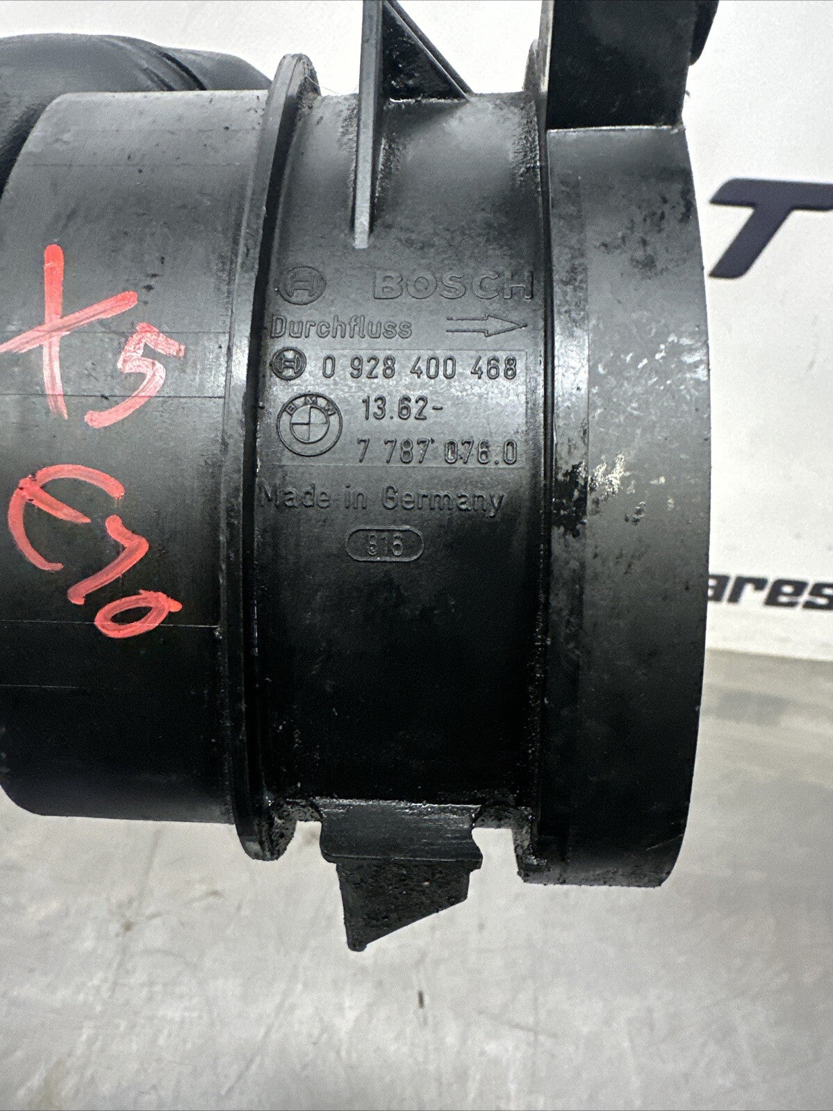 BMW Series 1 3 5 7 X3 X5 X6 Genuine Bosch Mass Air Flow Meter 0928400468 7787670