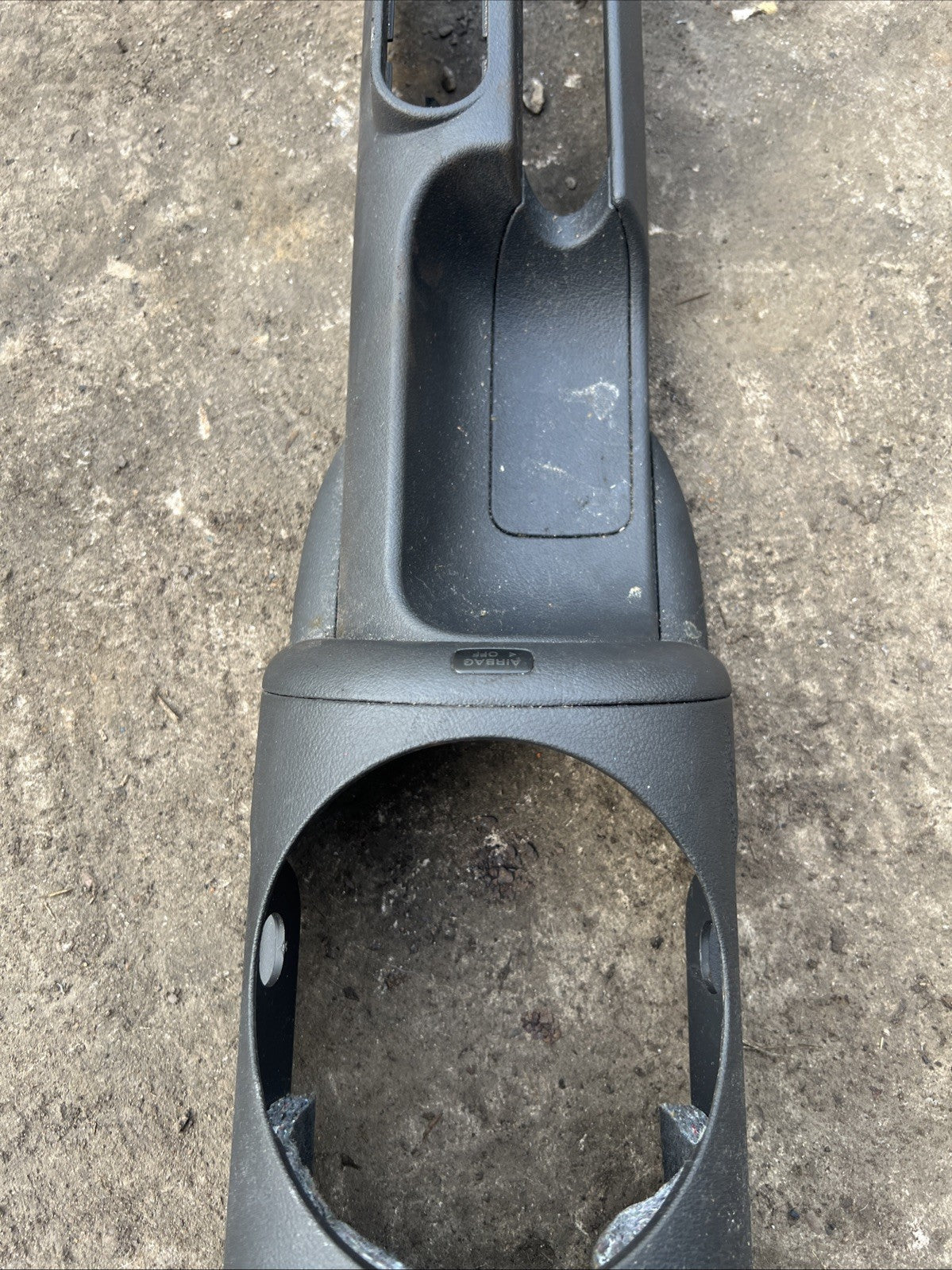 Audi TT Mk1 8N 1998-2006 Centre Console Assembly with Rear Cubby Door in Black