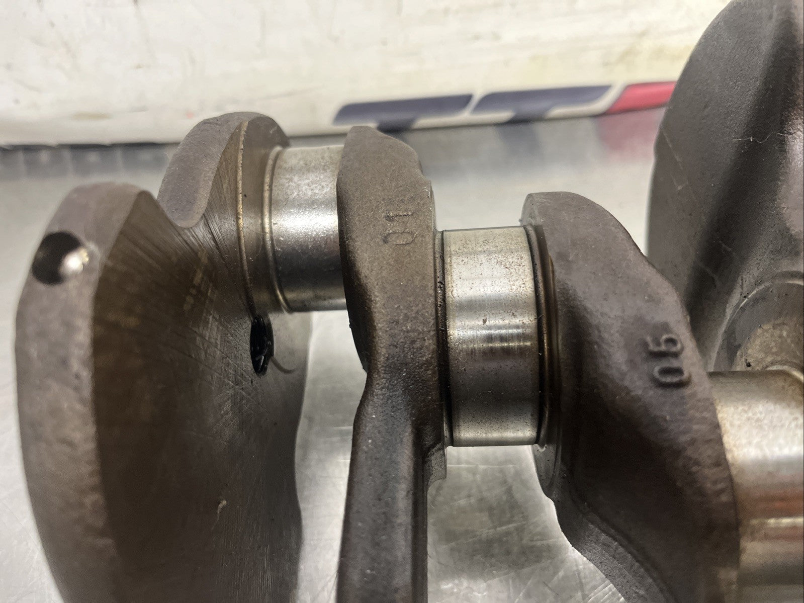 Crankshaft for Audi A5 8T3 Coupe 1.8 TFSI CDHB CDH 06HP