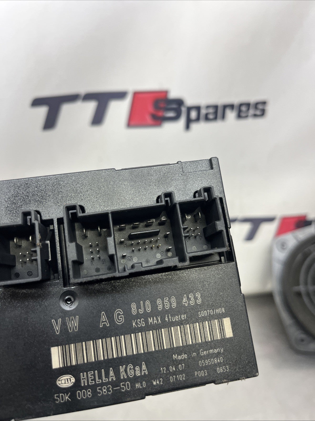 2008 AUDI TT MK2 8J BCM COMFORT CONVENIENCE CONTROL MODULE OEM 8J0959433B