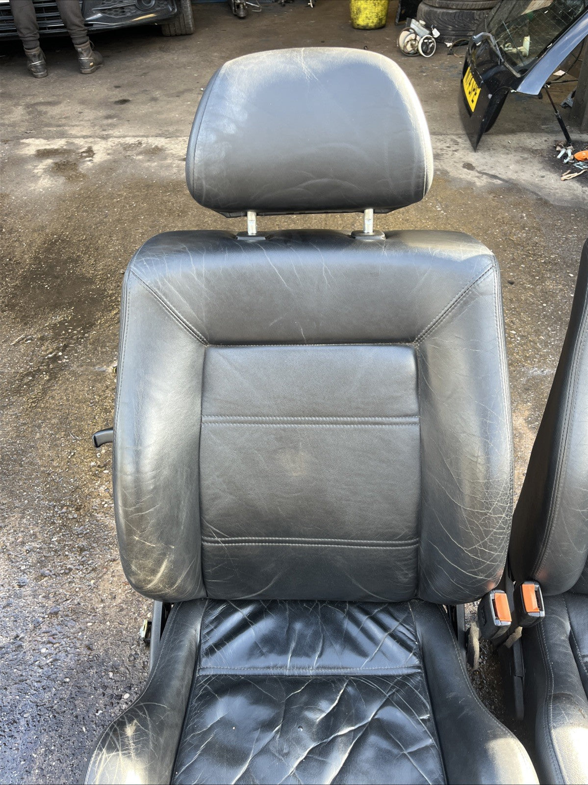 Mk3 Golf Vr6 Leather Interior in Black NO FRONT SEATS