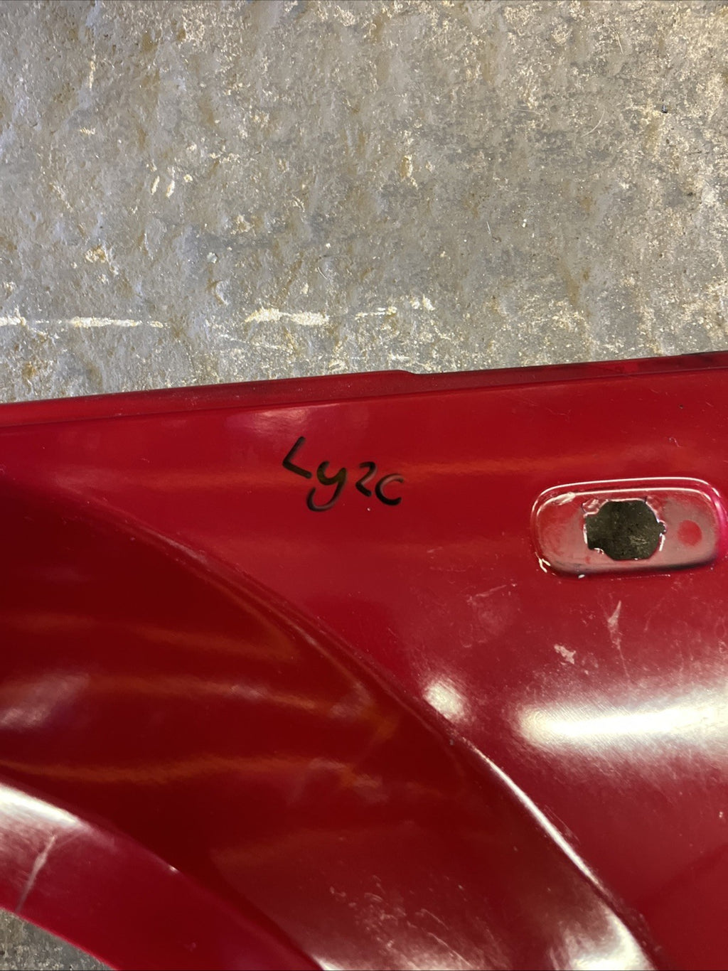 AUDI TT MK1 DRIVERS FRONT WING OFFSIDE 8N LY2C Red