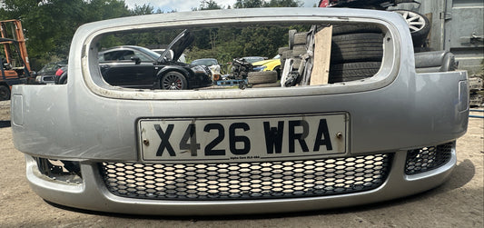 AUDI TT 8N MK1 225 FRONT BUMPER + WASHERS SILVER