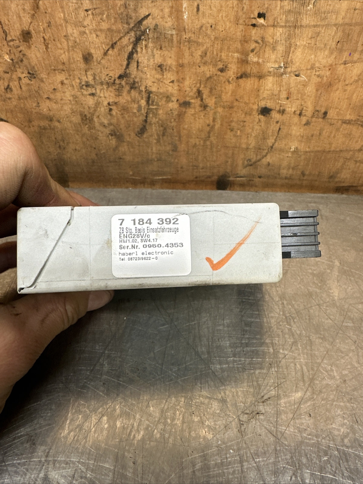 BMW 5 SERIES E60 E61 TOURING UTILITY CONTROL MODULE - 7184392