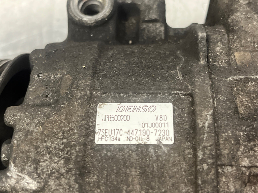 LAND ROVER AC COMPRESSOR JPB500200 3.6L DIESEL AUTO RANGE ROVER SPORT 2007
